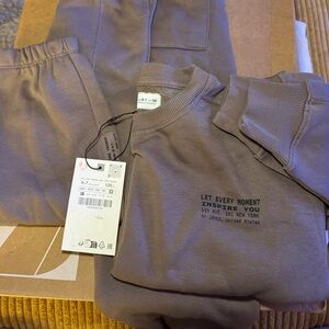 Zara jogger set boys